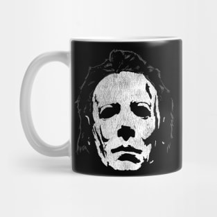 Michael Myers Face Vintage Mug